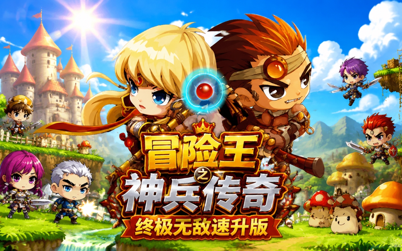 冒险王之神兵传奇终极无敌速升版