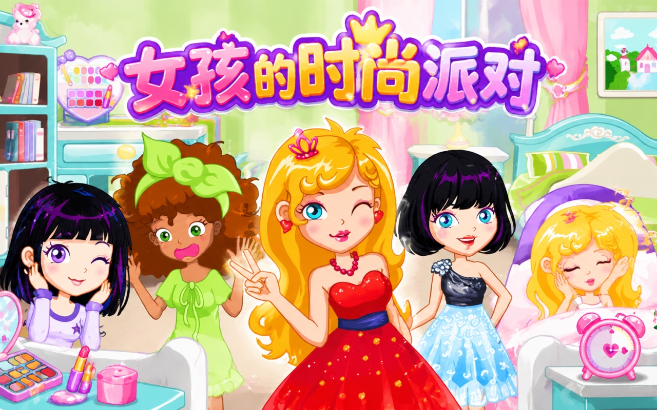 女孩的时尚派对