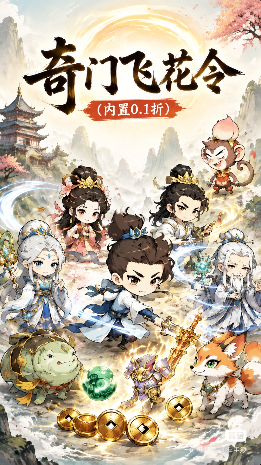 奇门飞花令(内置0.1折)