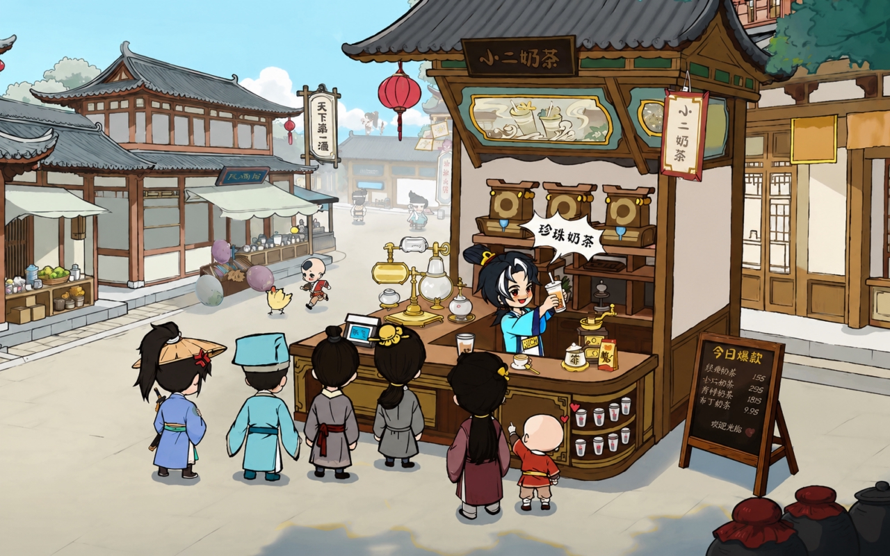 大店小二（抽黄金）