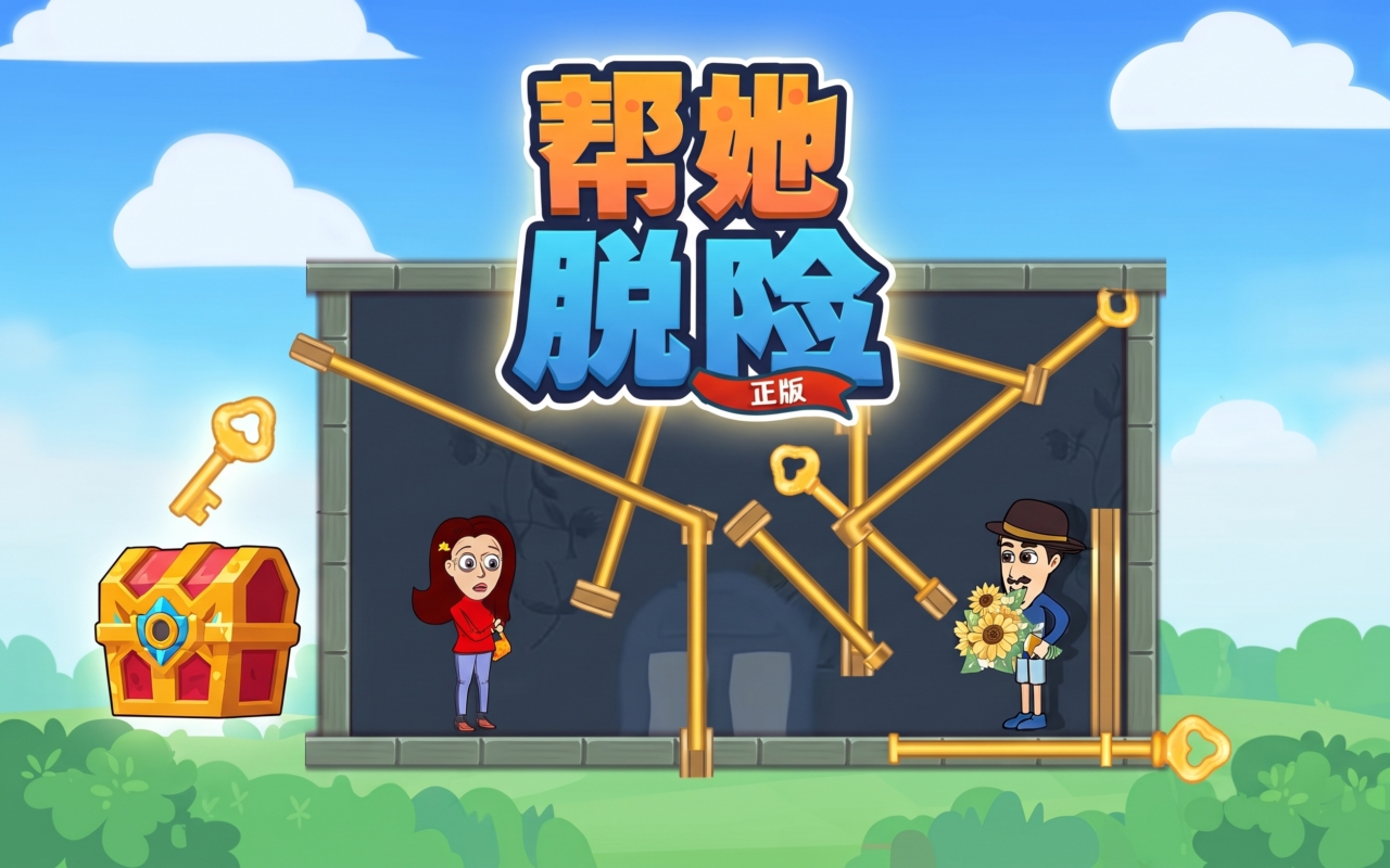 帮她脱险