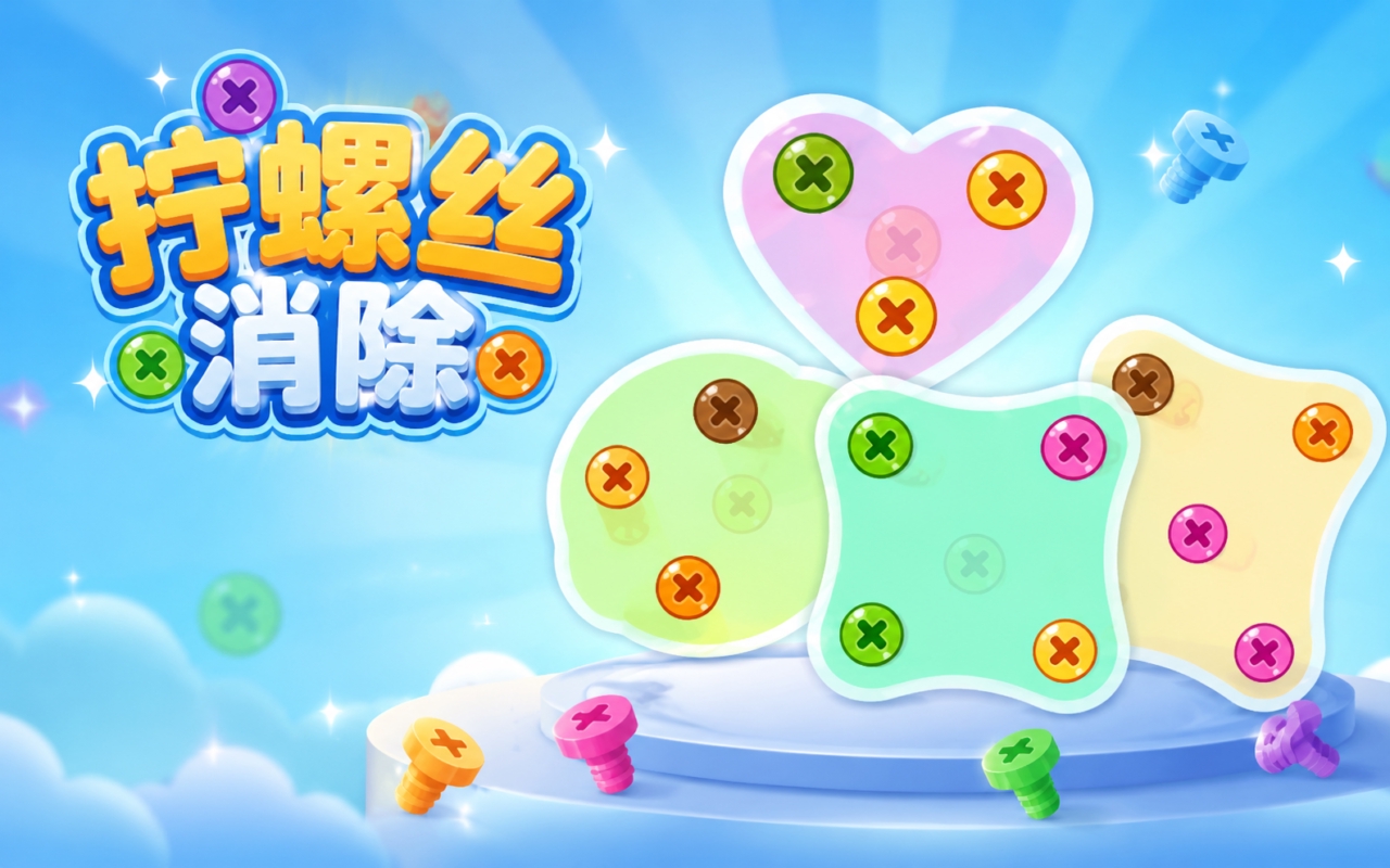 拧螺丝消除