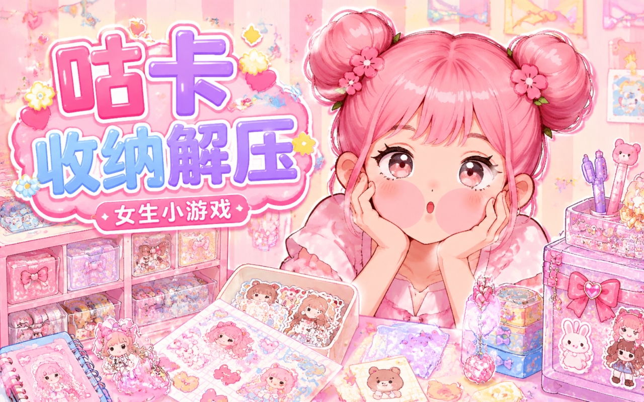 咕卡收纳解压女生小游戏