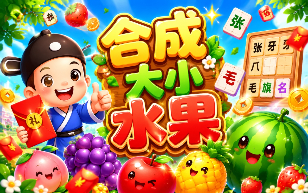 合成大小水果