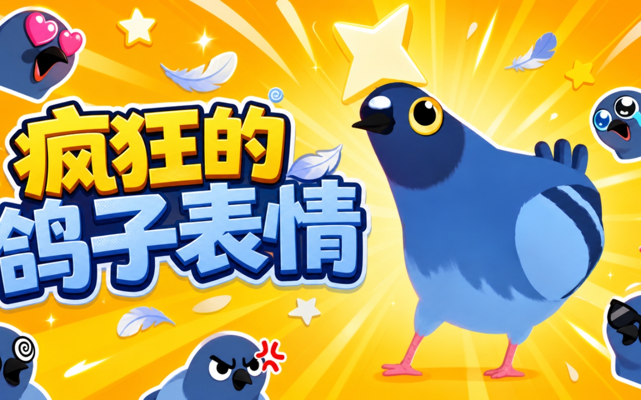 疯狂的鸽子表情