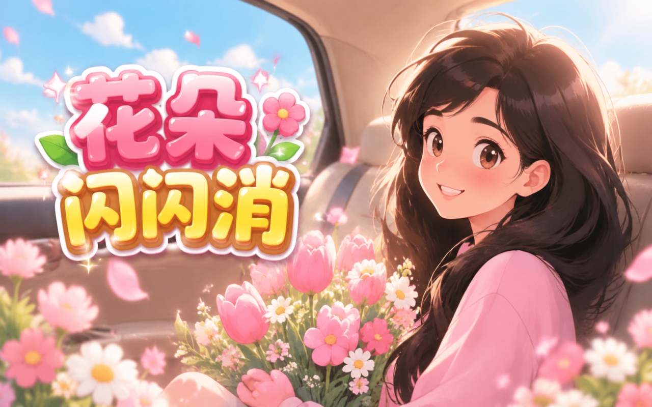 花朵闪闪消
