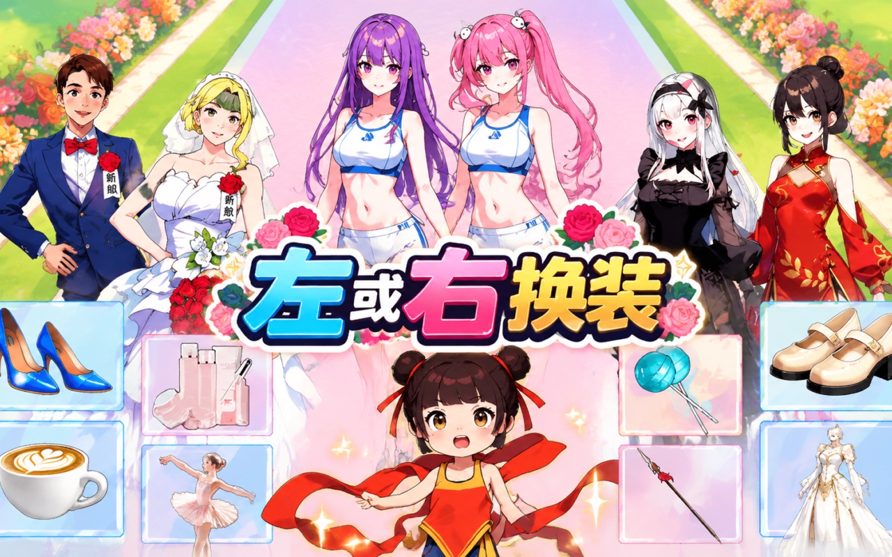 左或右换装