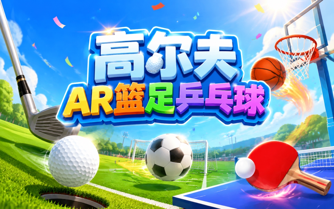 高尔夫AR篮足乒乓球