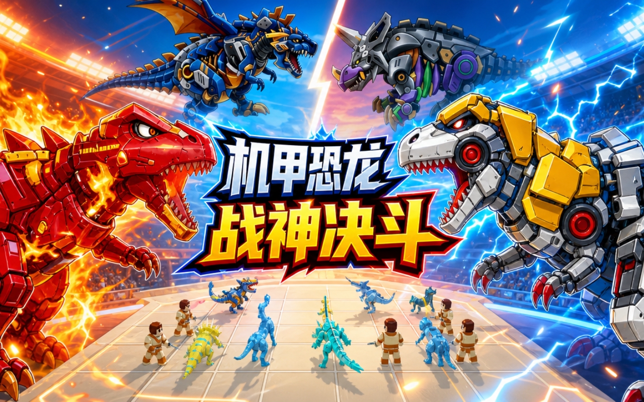 机甲恐龙战神决斗