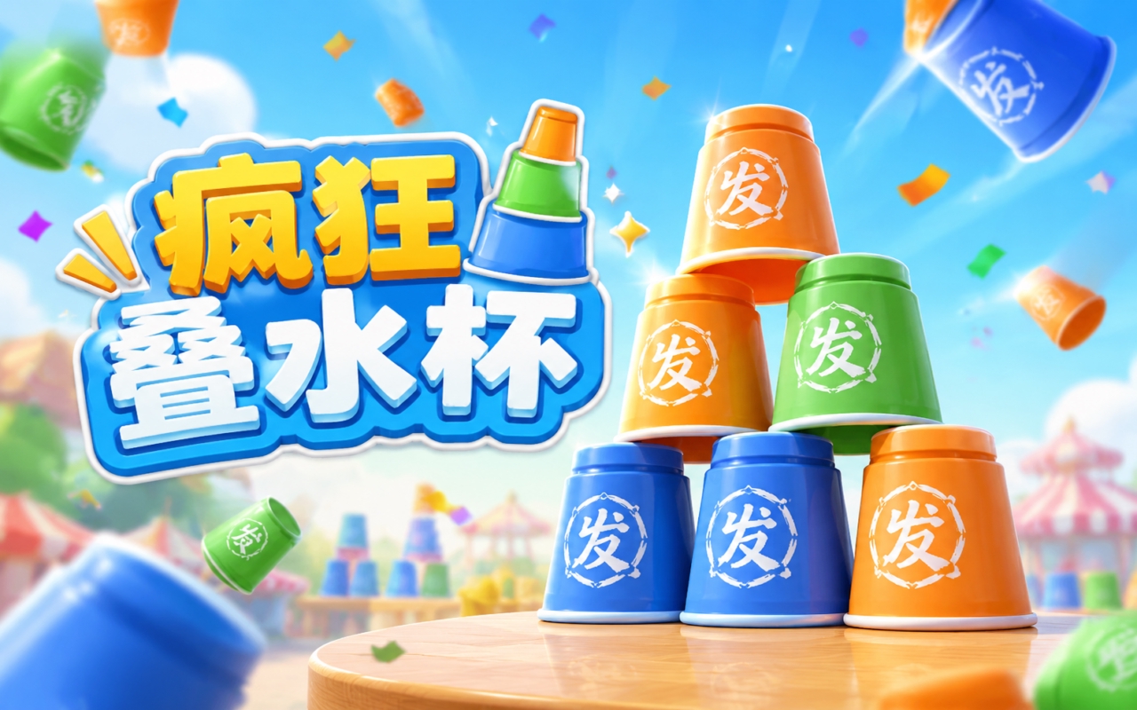 疯狂叠水杯