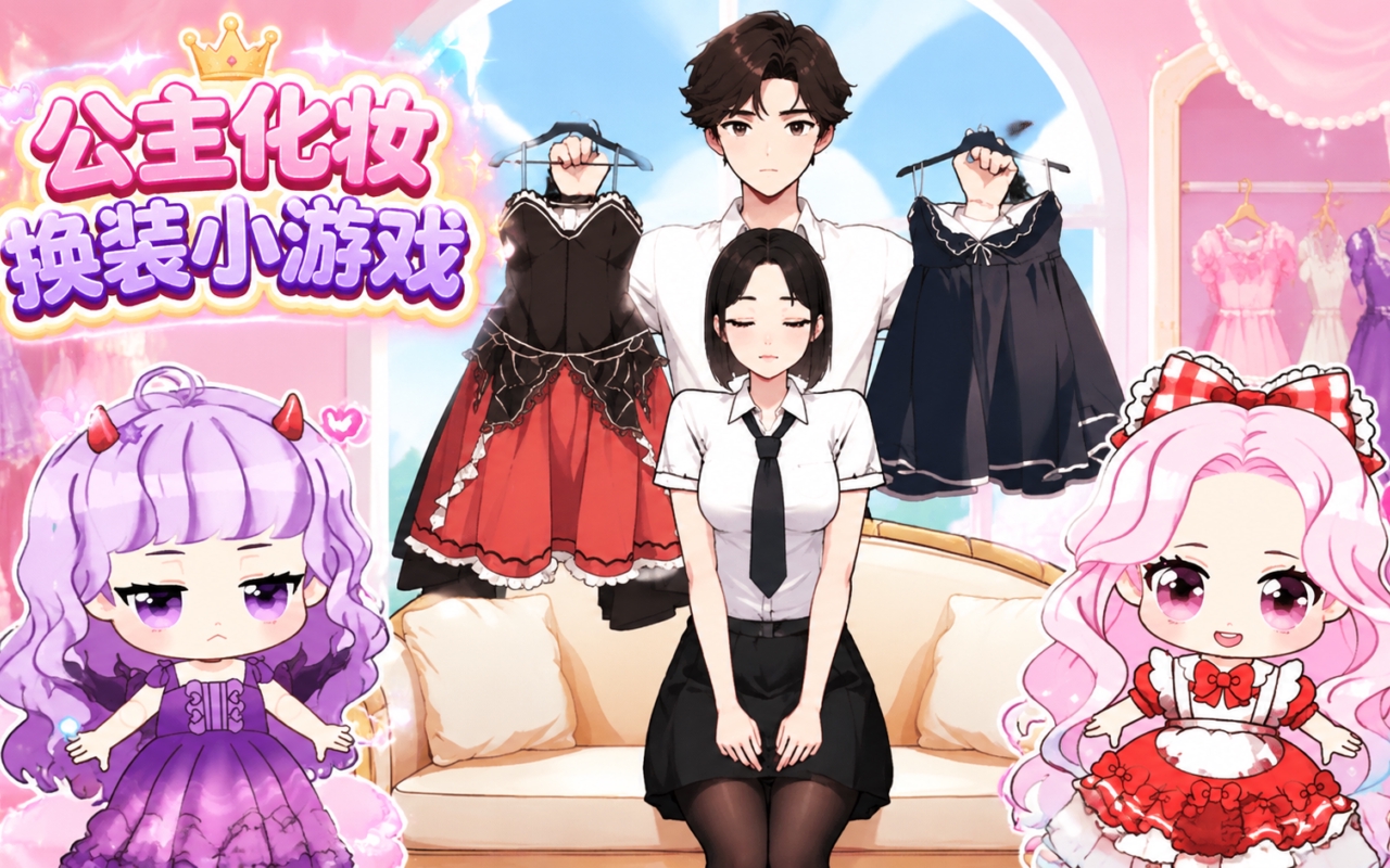公主化妆换装小游戏