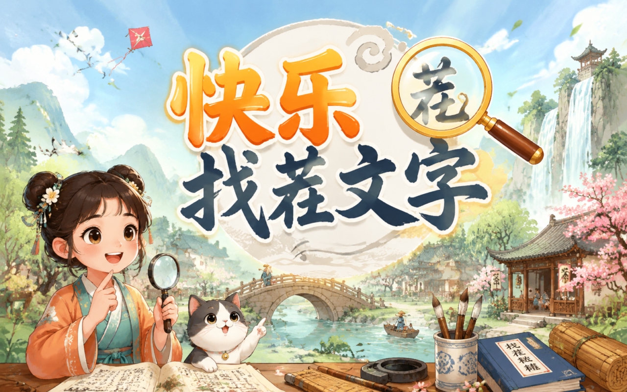 快乐找茬文字