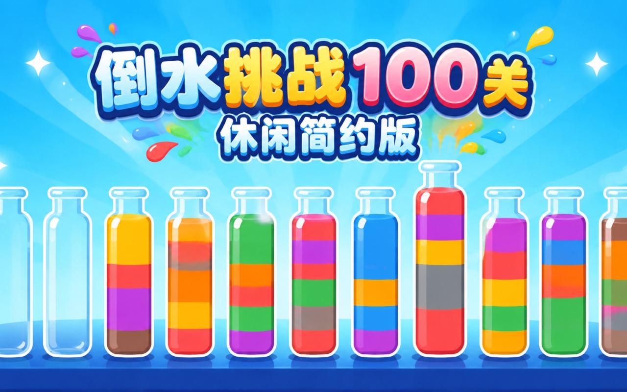 倒水挑战100关休闲简约版