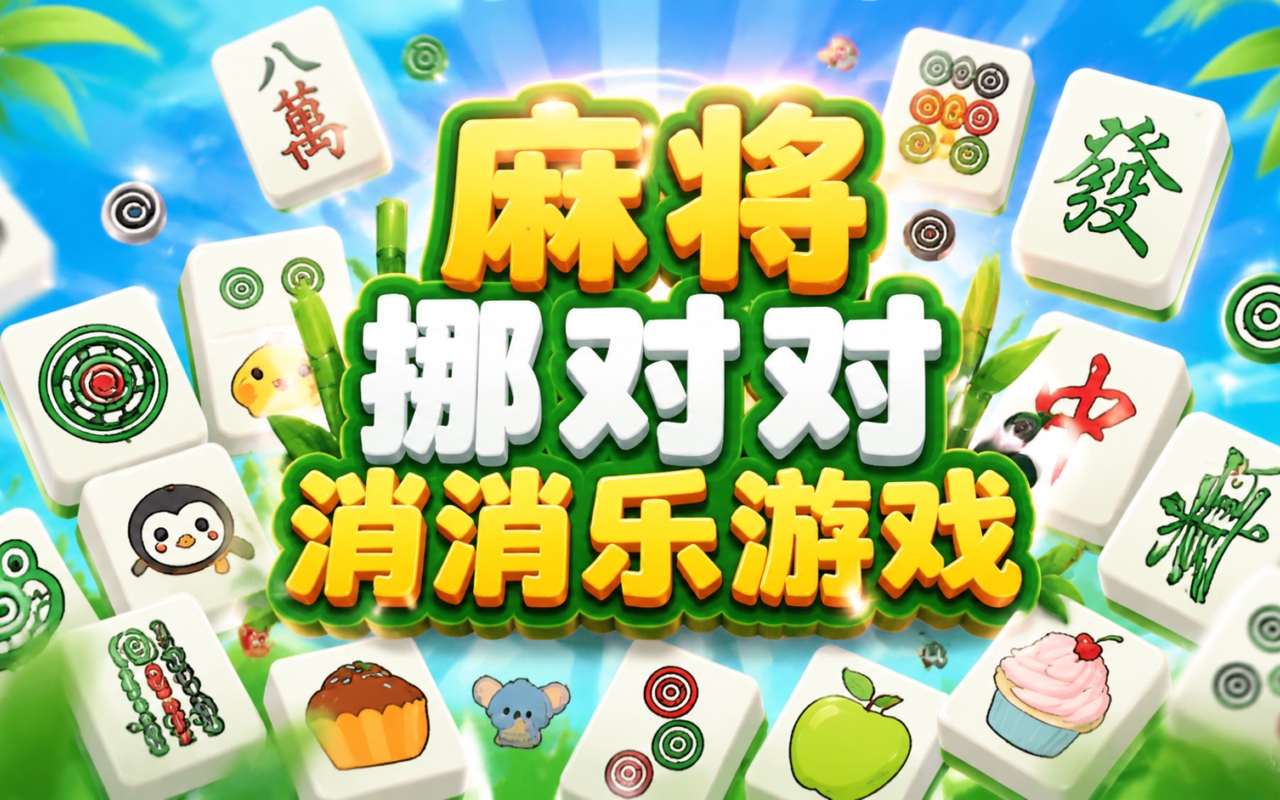 麻将挪对对消消乐游戏