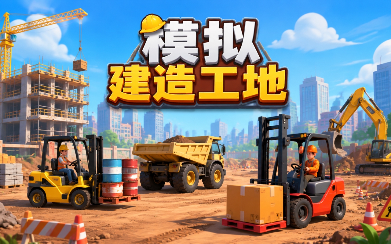模拟建造工地