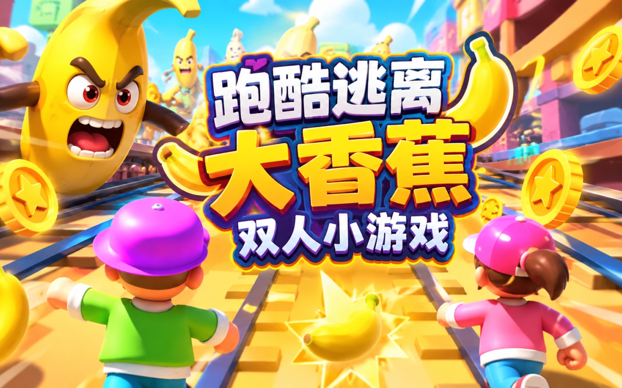 跑酷逃离大香蕉双人小游戏
