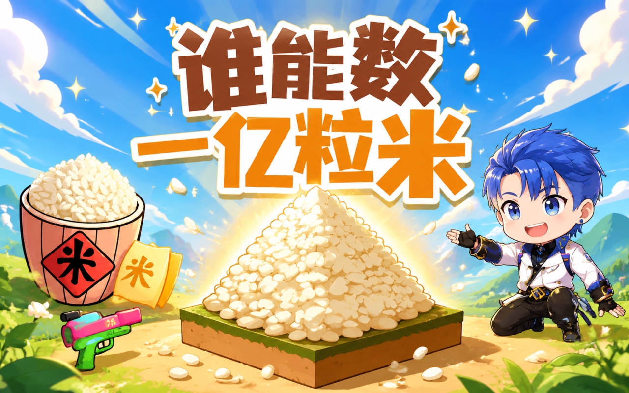 谁能数一亿粒米