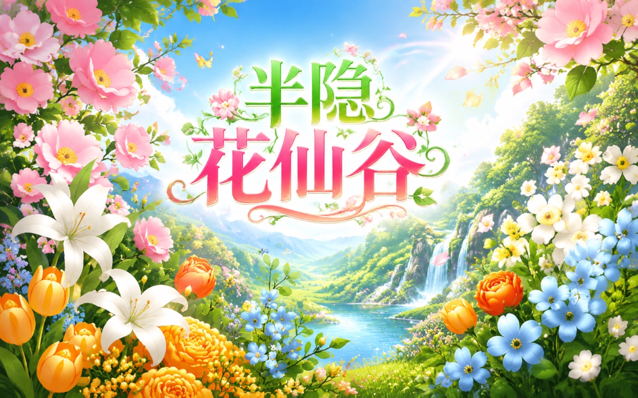 半隐花仙谷