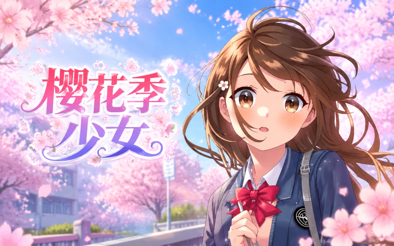 樱花季少女