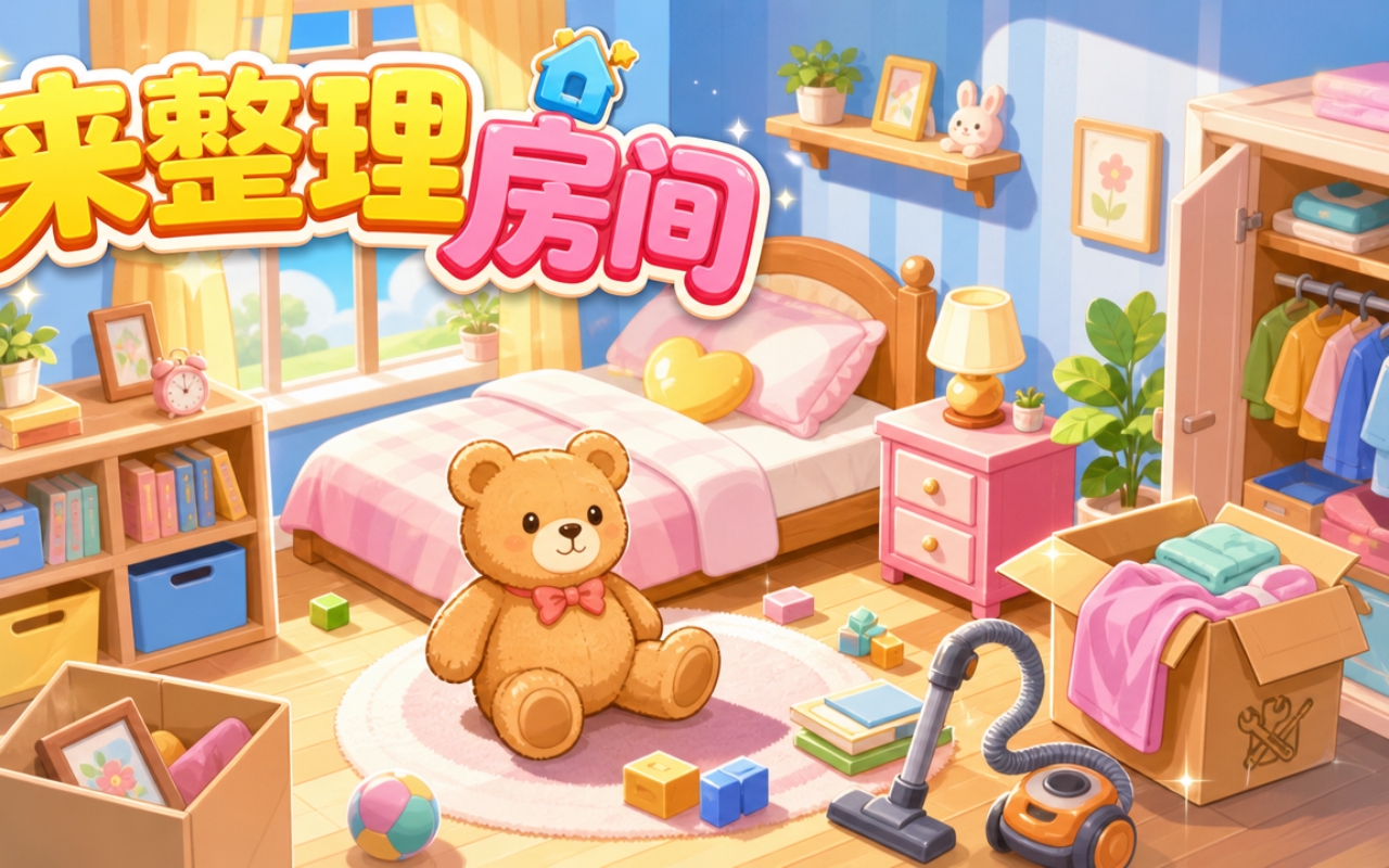 来整理房间