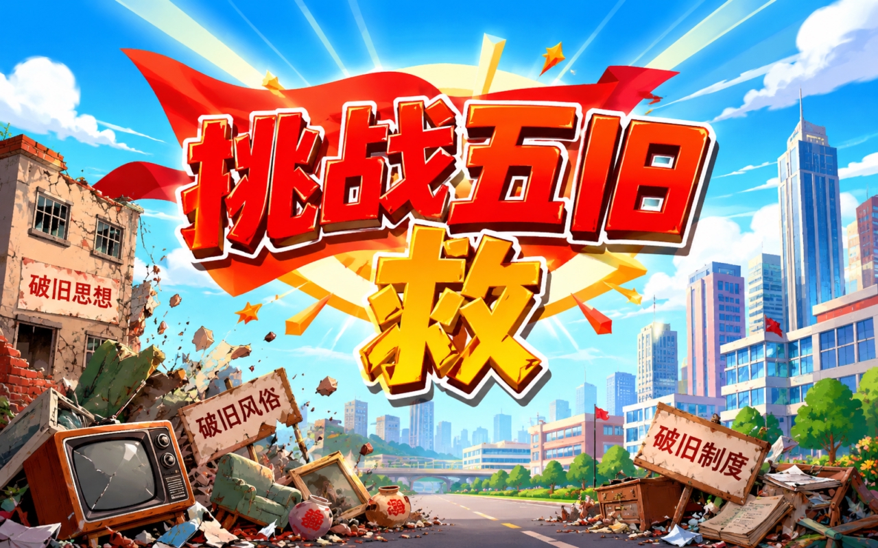 挑战五旧救