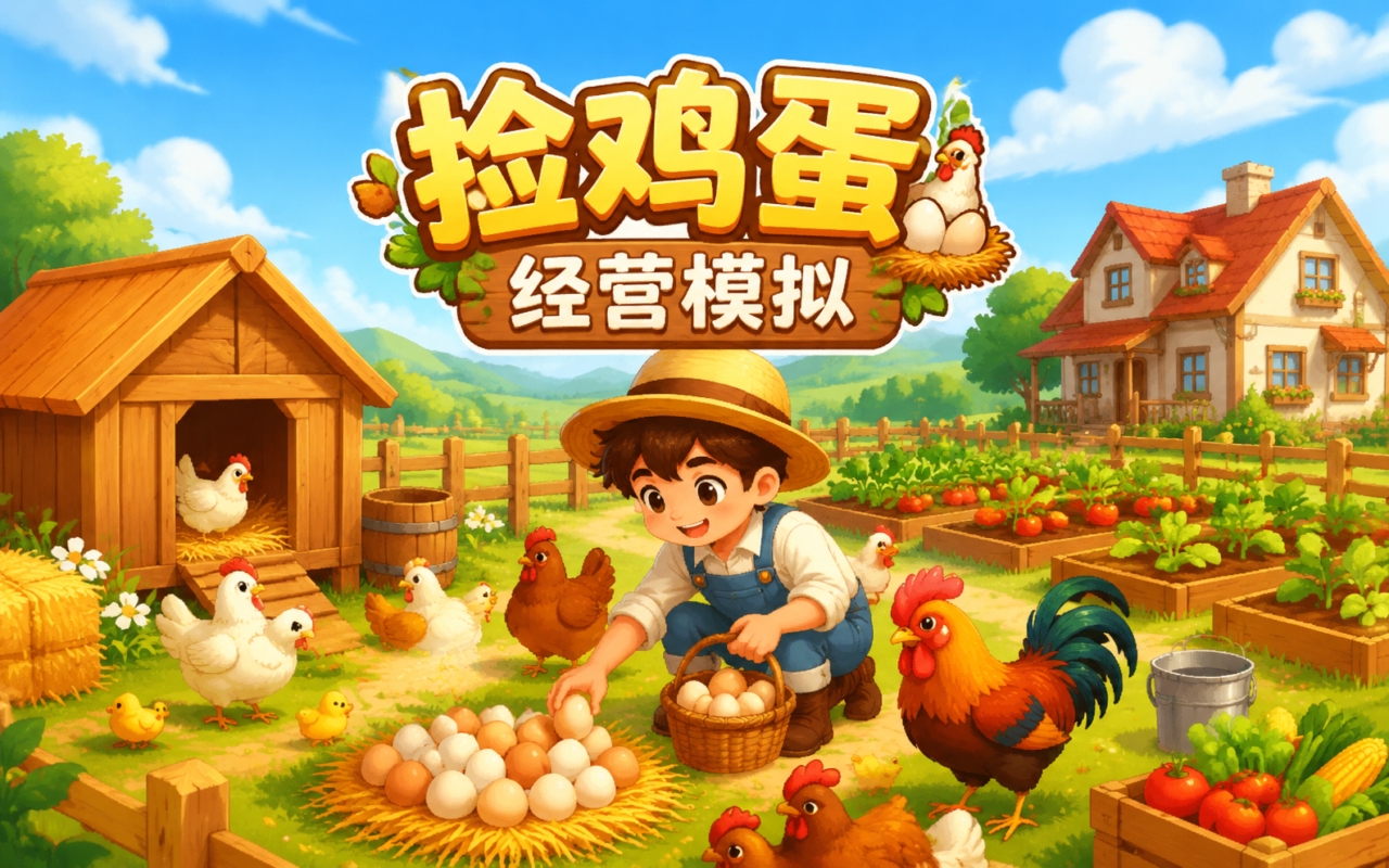 捡鸡蛋经营模拟