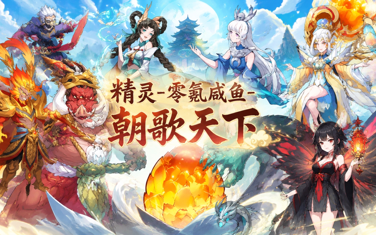 精灵-零氪咸鱼-朝歌天下