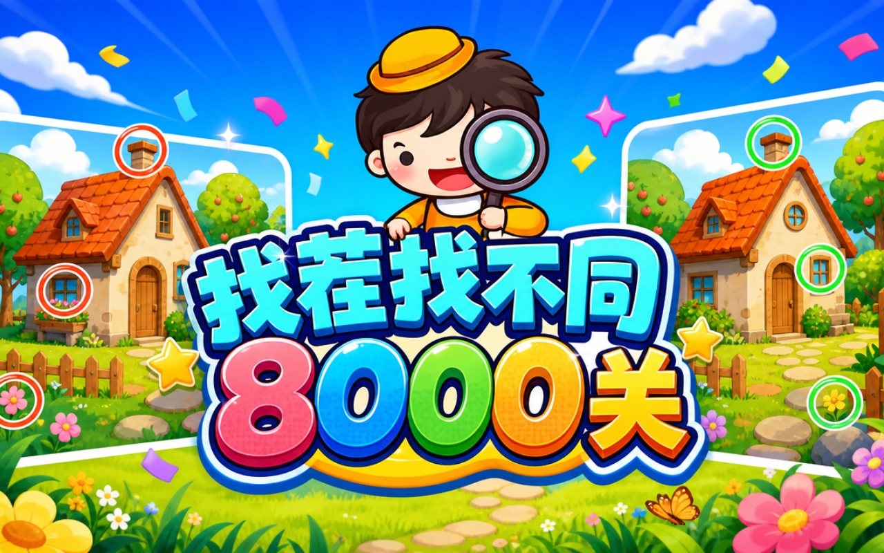 找茬找不同8000关