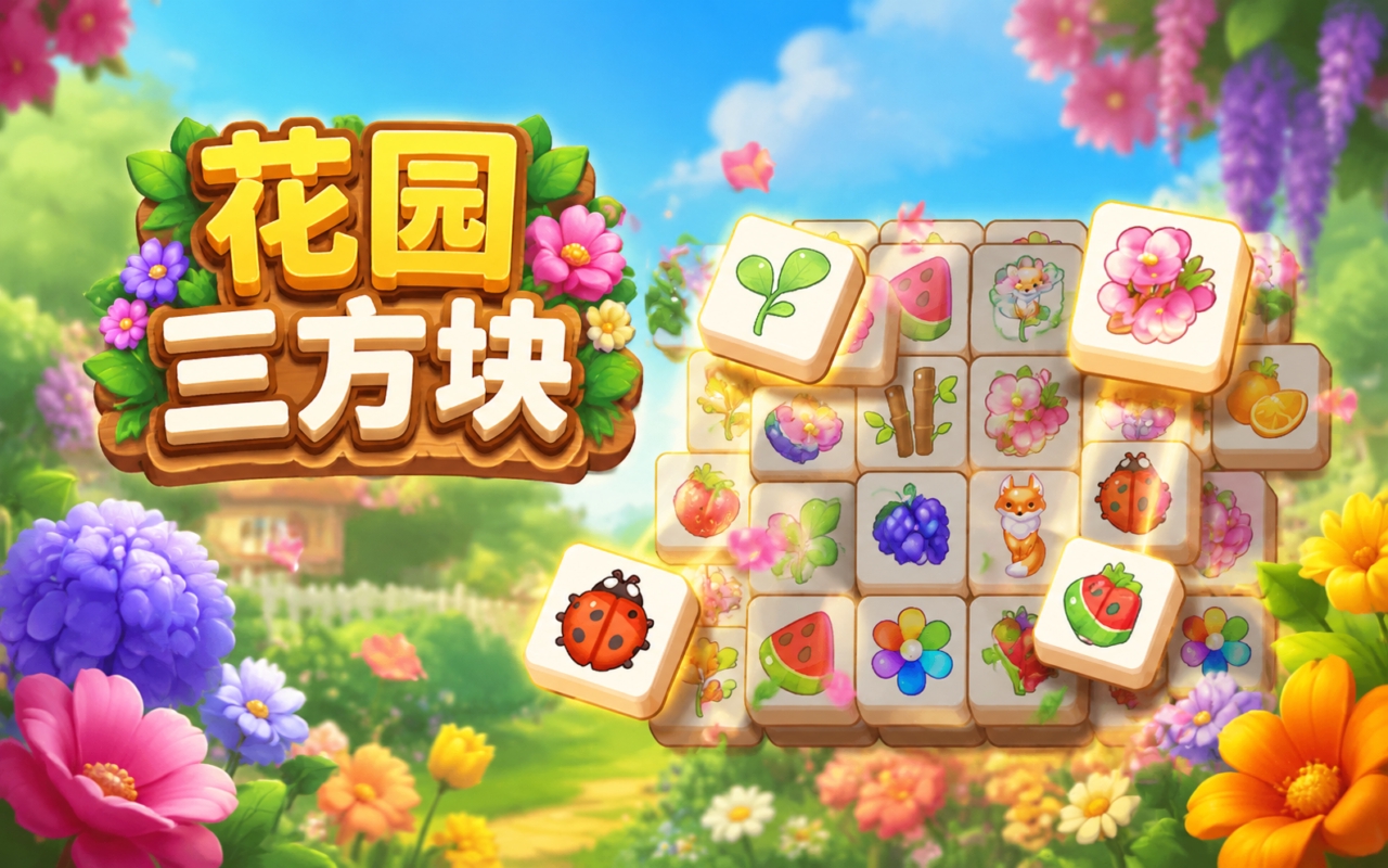 花园三方块