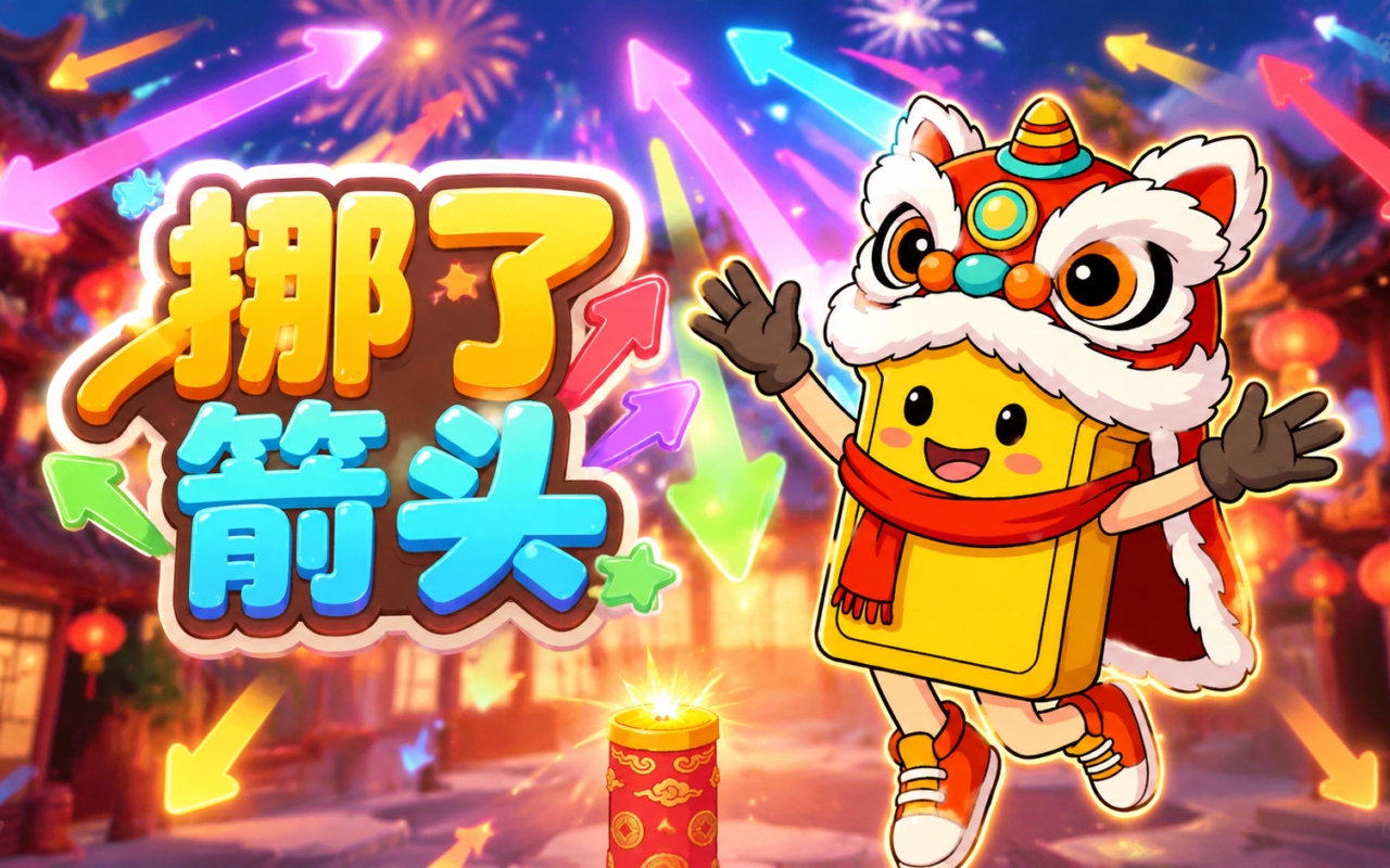 挪了箭头