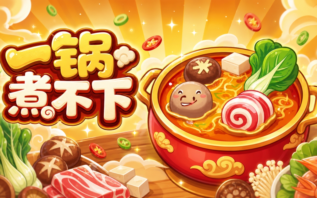 一锅煮不下