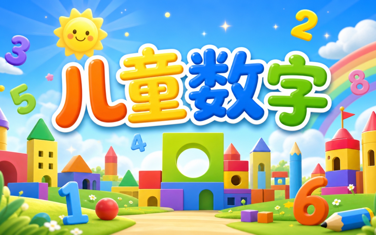 儿童数字