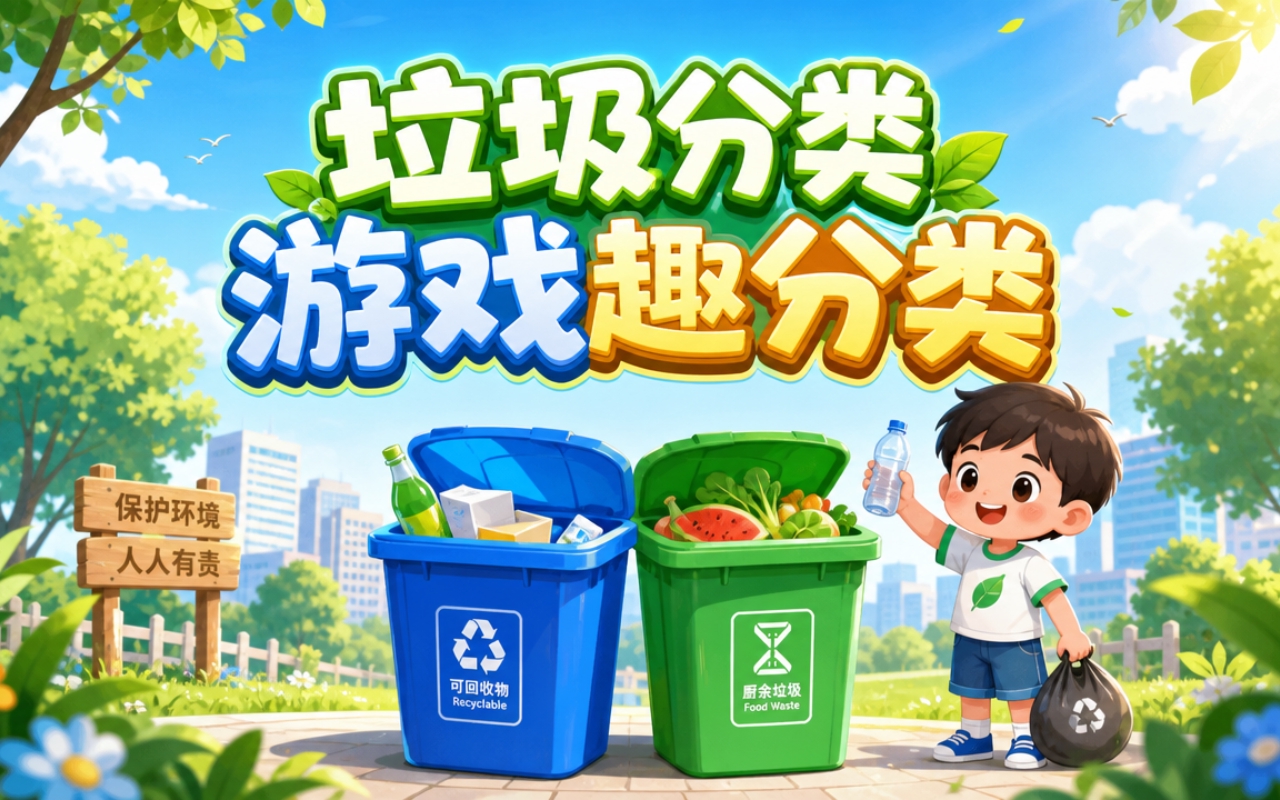 垃圾分类游戏趣分类