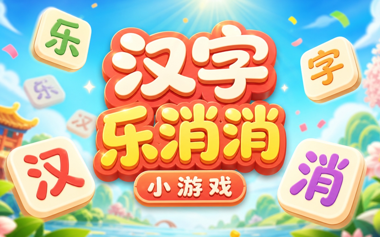 汉字乐消消小游戏