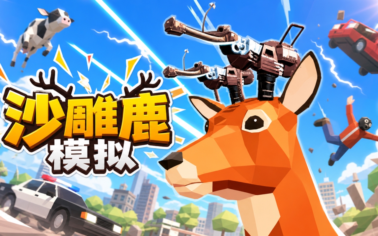 沙雕鹿模拟