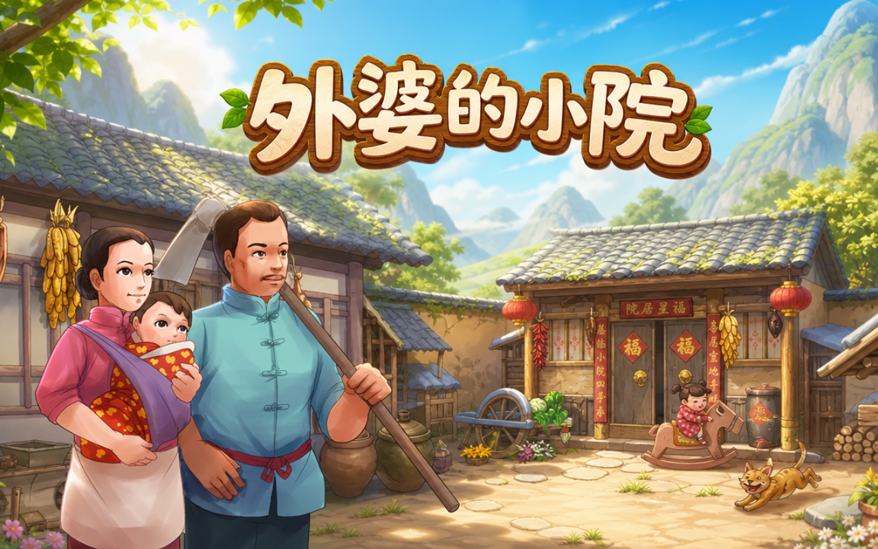外婆的小院
