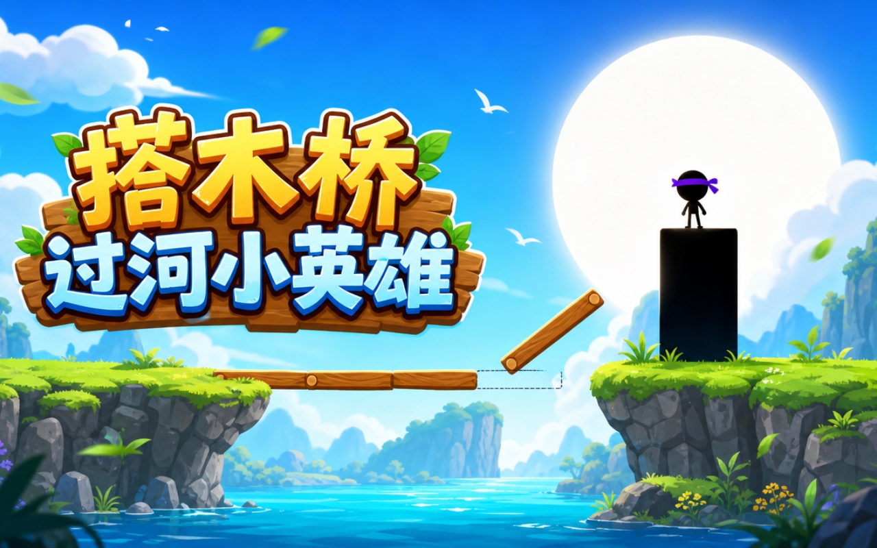 搭木桥过河小英雄