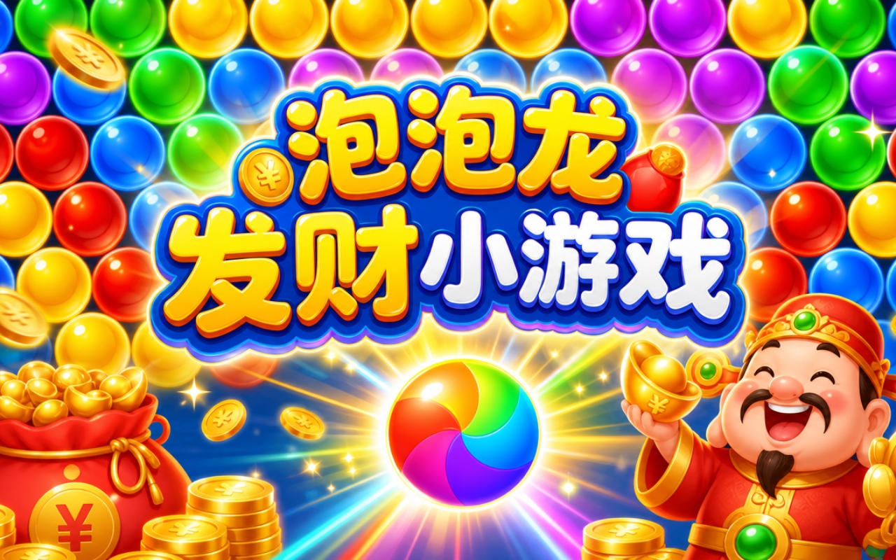 泡泡龙发财小游戏