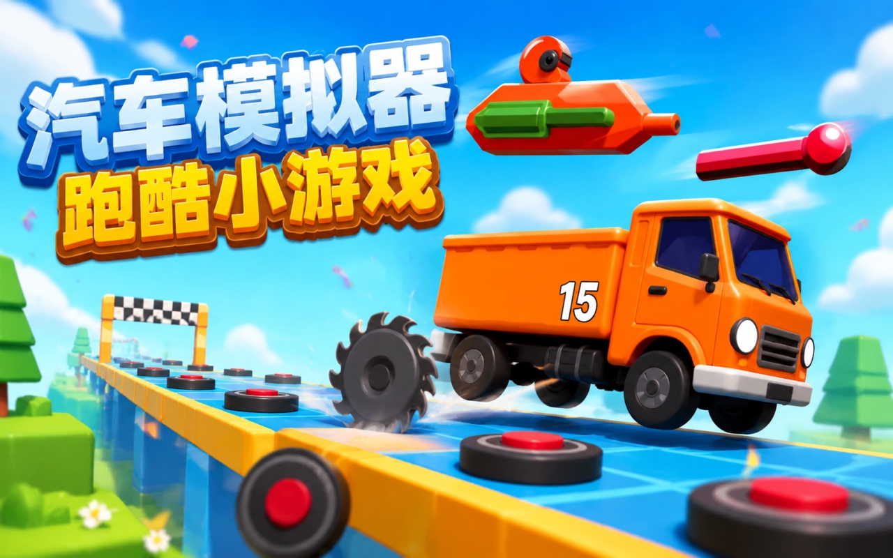 汽车模拟器跑酷小游戏