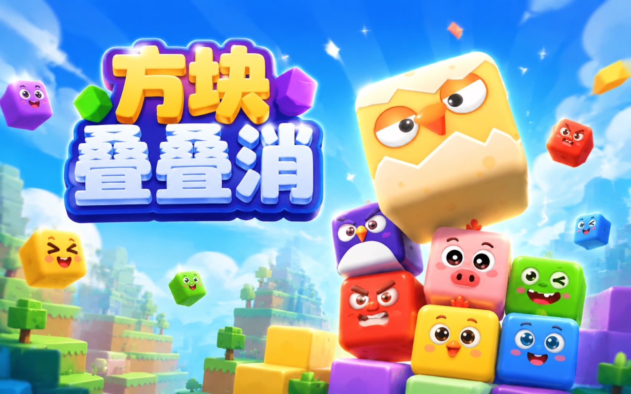 方块叠叠消