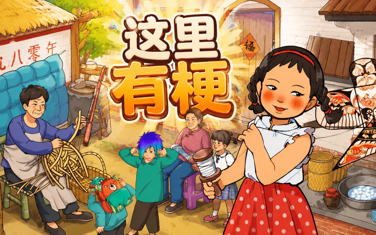 这里有梗