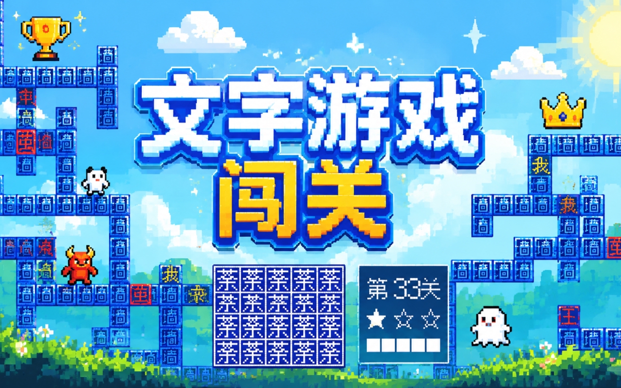 文字游戏闯关