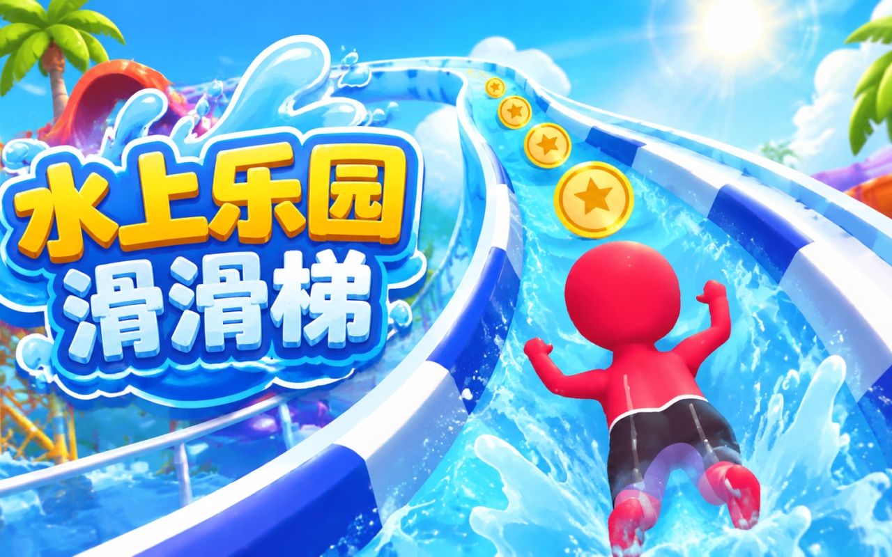 水上乐园滑滑梯