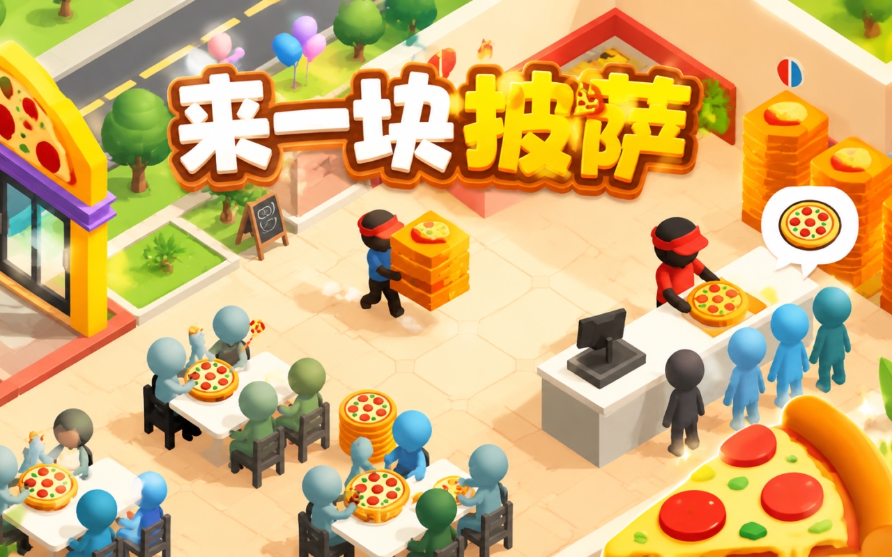 来一块披萨