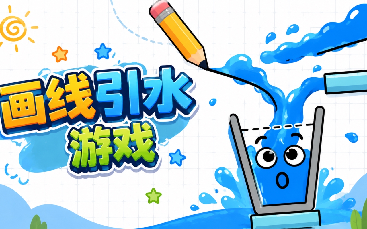 画线引水游戏