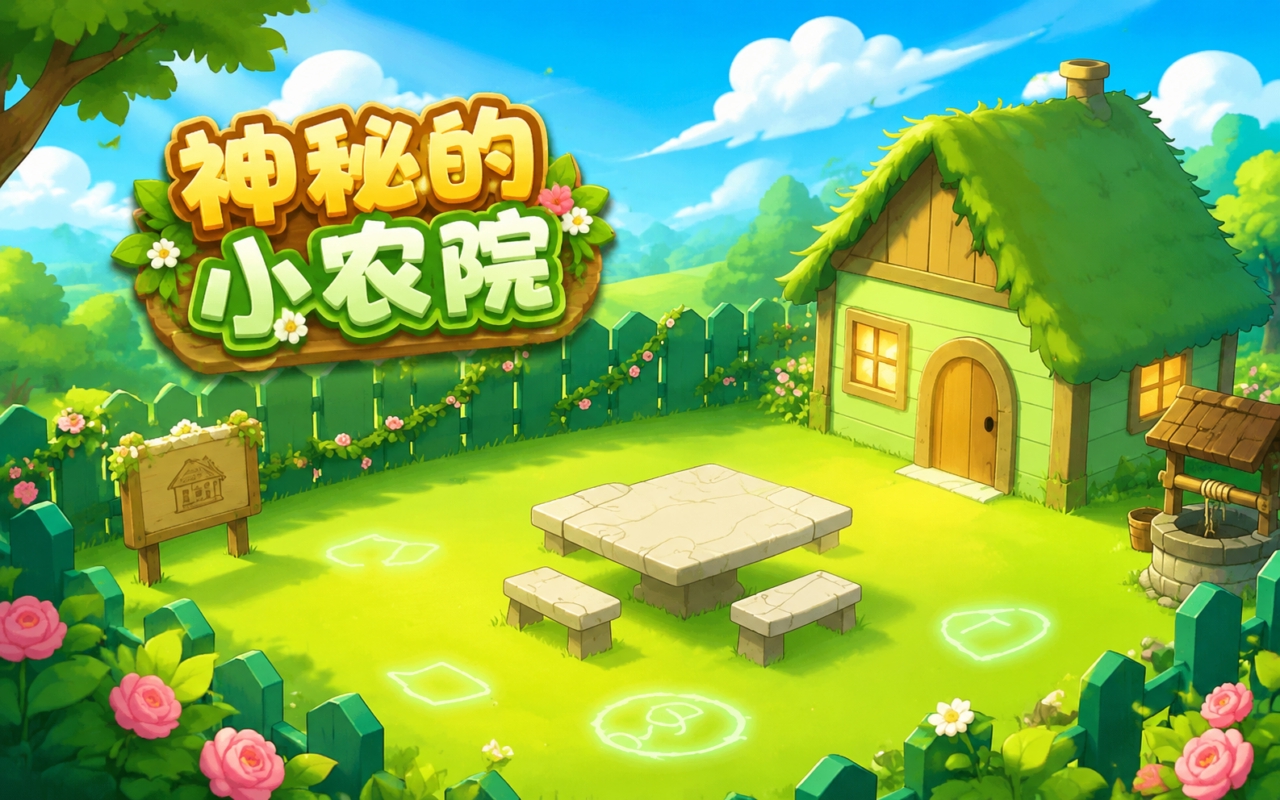 神秘的小农院