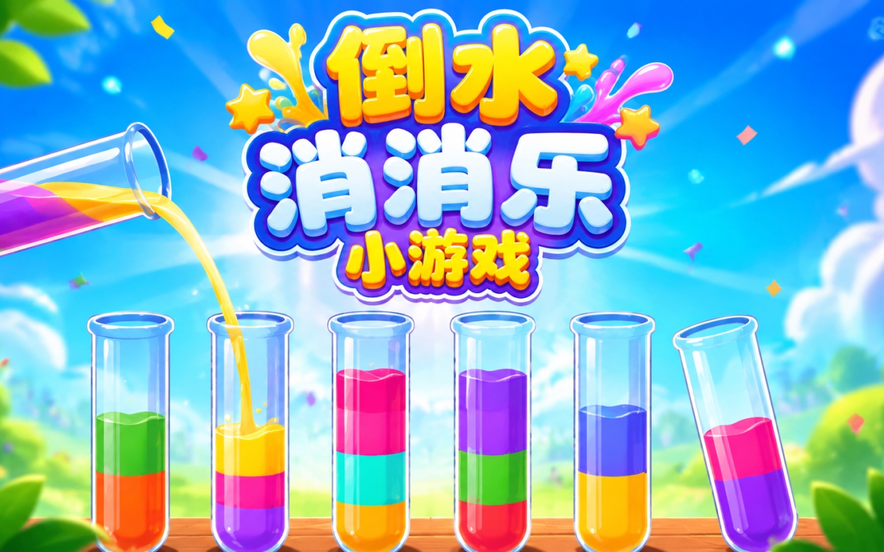 倒水消消乐小游戏