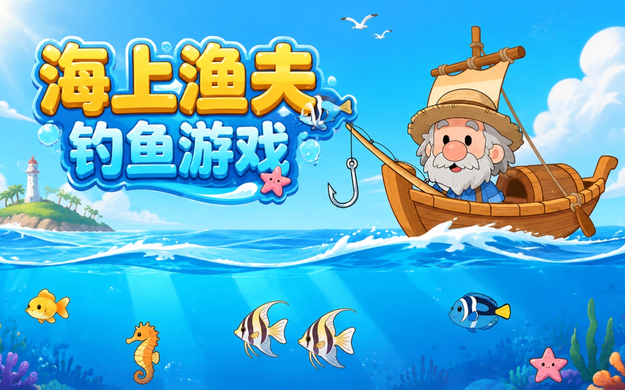 海上渔夫钓鱼游戏