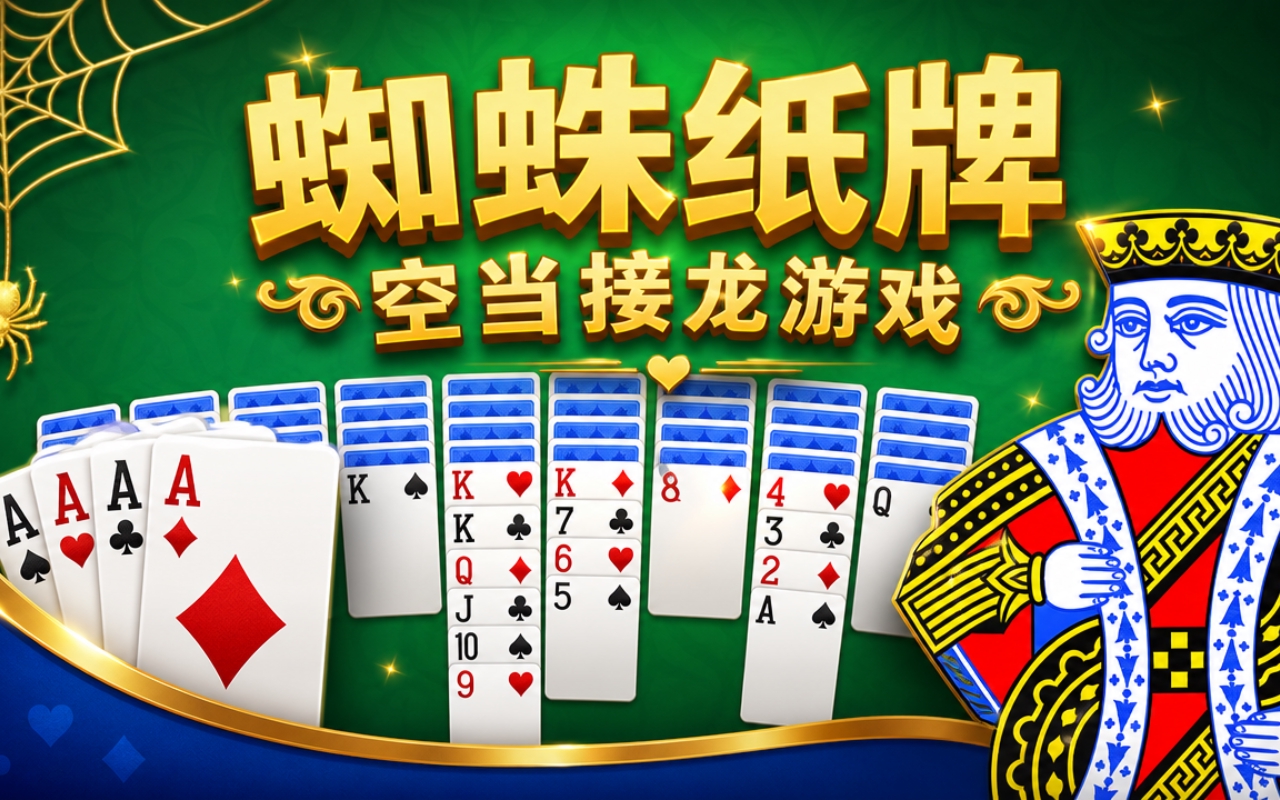 蜘蛛纸牌空当接龙游戏