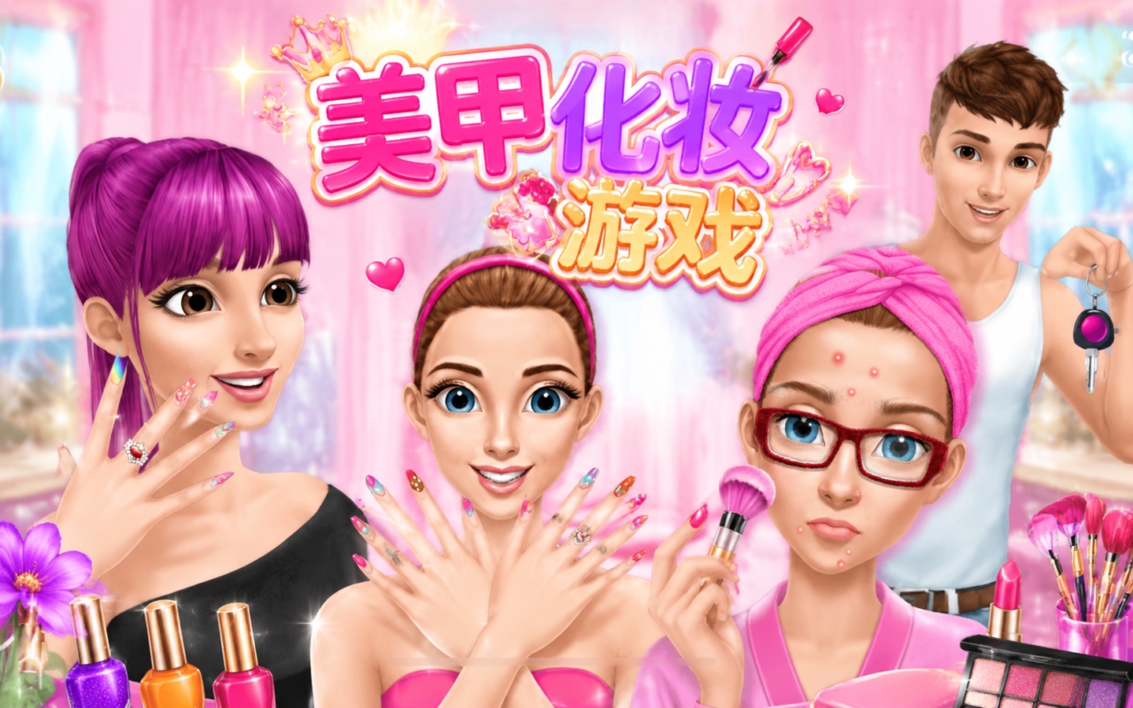 美甲化妆游戏